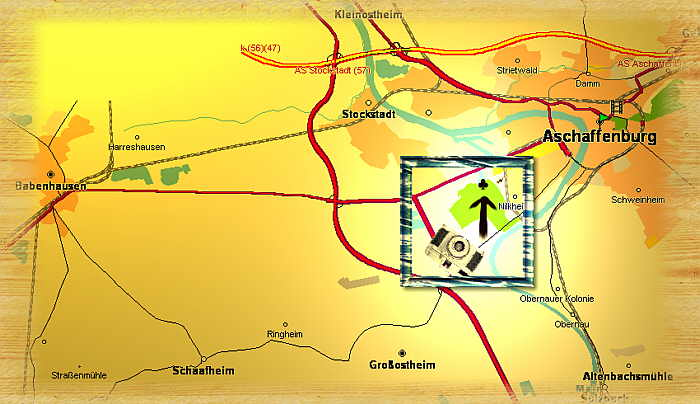 Karte-Aschaffenburg