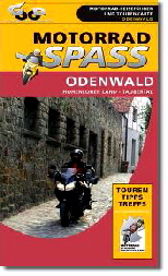 Motorad im Odenwald