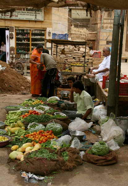 Strasse in Indien